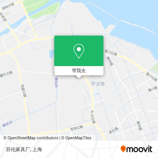 芬伦家具厂地图