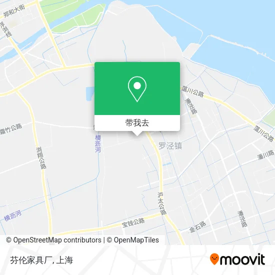 芬伦家具厂地图