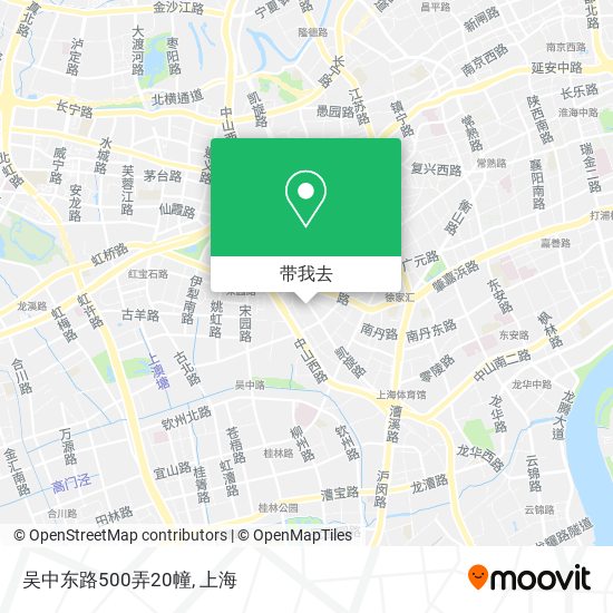吴中东路500弄20幢地图