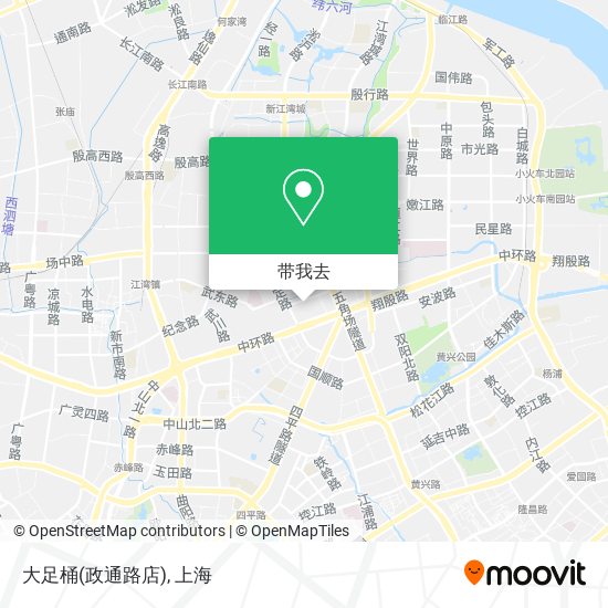 大足桶(政通路店)地图