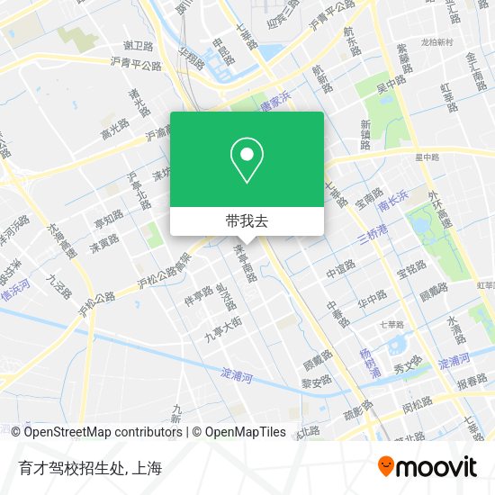 育才驾校招生处地图
