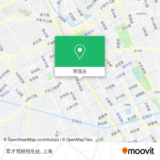 育才驾校招生处地图