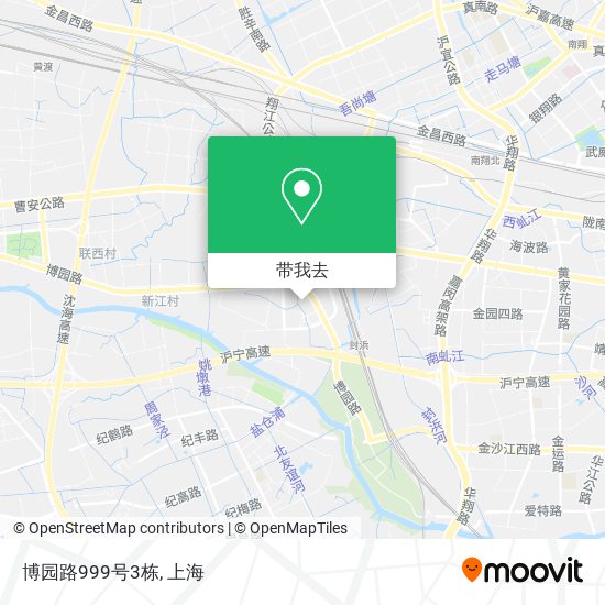 博园路999号3栋地图