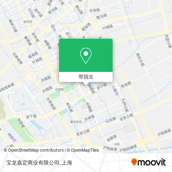 宝龙嘉定商业有限公司地图