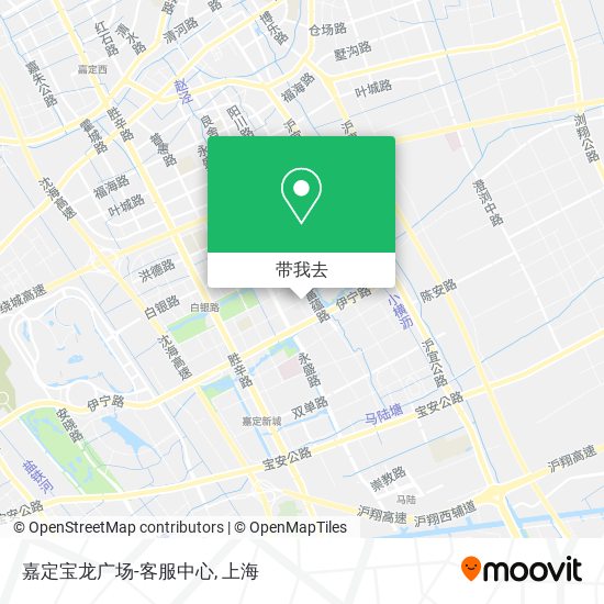 嘉定宝龙广场-客服中心地图