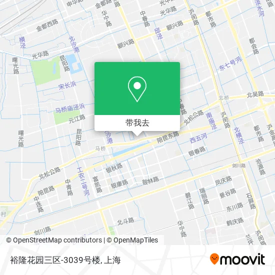 裕隆花园三区-3039号楼地图