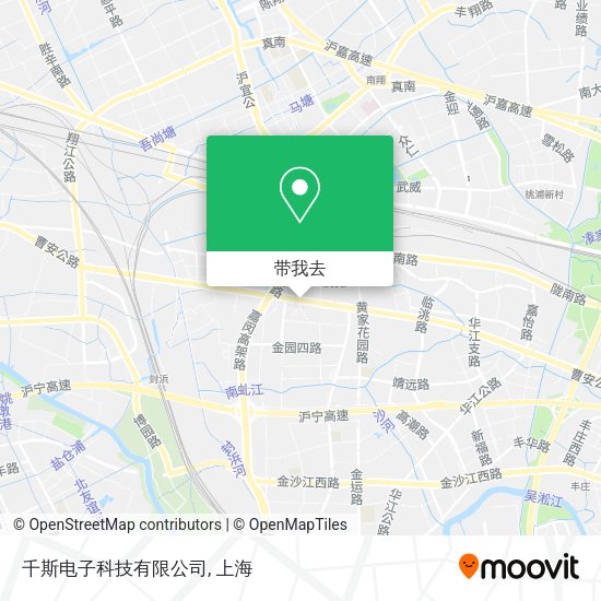 千斯电子科技有限公司地图