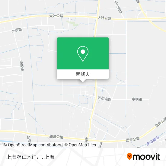 上海府仁木门厂地图
