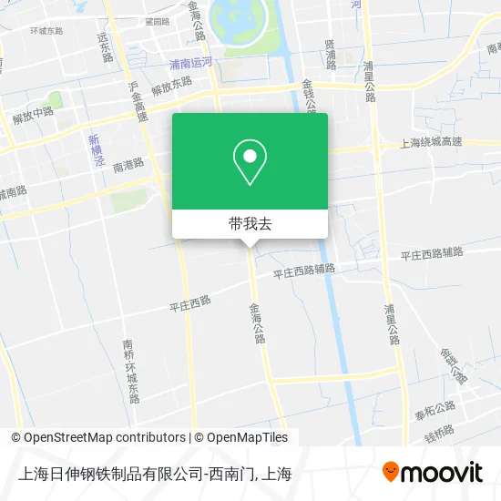 上海日伸钢铁制品有限公司-西南门地图