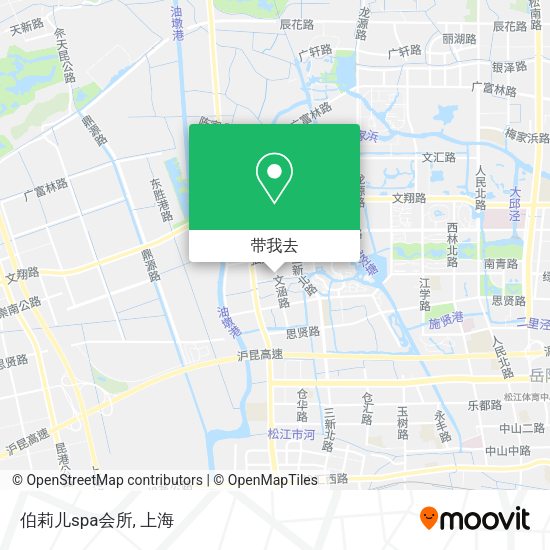 伯莉儿spa会所地图