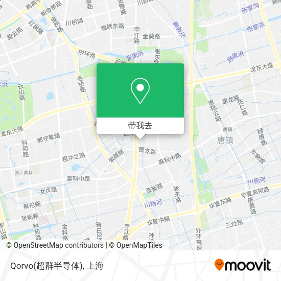 Qorvo(超群半导体)地图