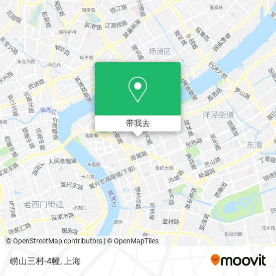 崂山三村-4幢地图