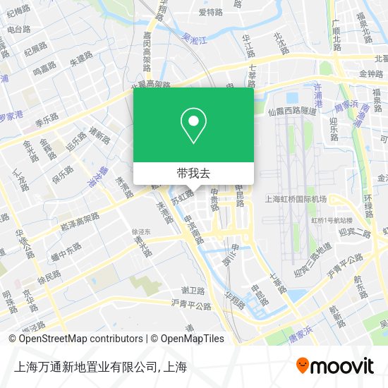 上海万通新地置业有限公司地图