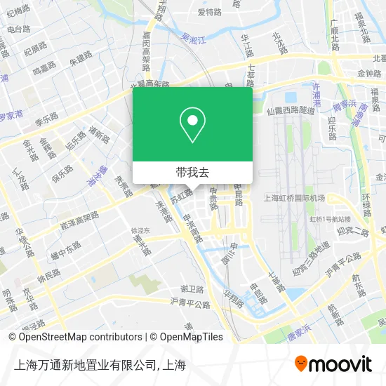 上海万通新地置业有限公司地图