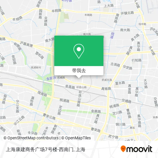上海康建商务广场7号楼-西南门地图