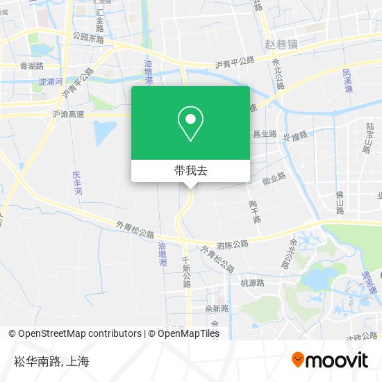 崧华南路地图
