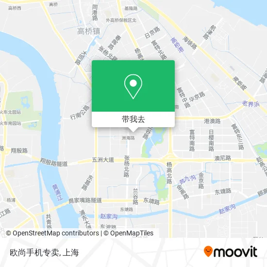 欧尚手机专卖地图