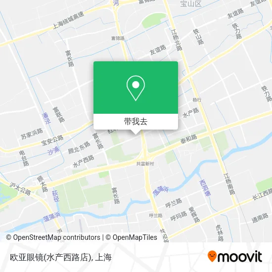 欧亚眼镜(水产西路店)地图
