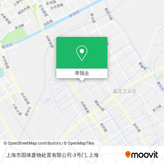 上海市固体废物处置有限公司-3号门地图