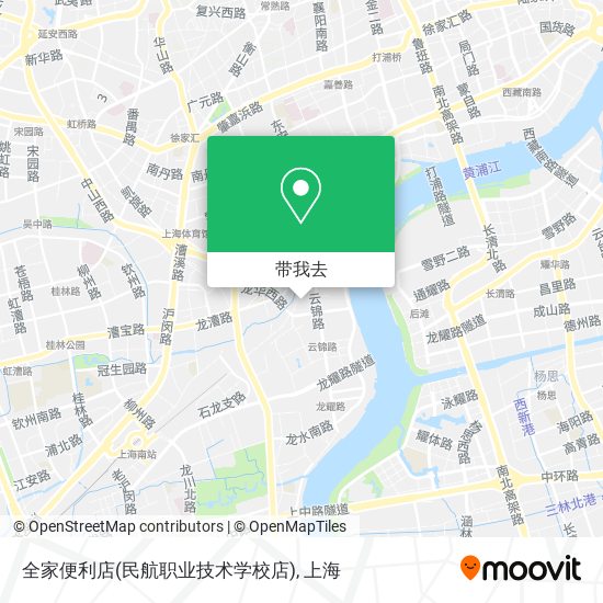 全家便利店(民航职业技术学校店)地图