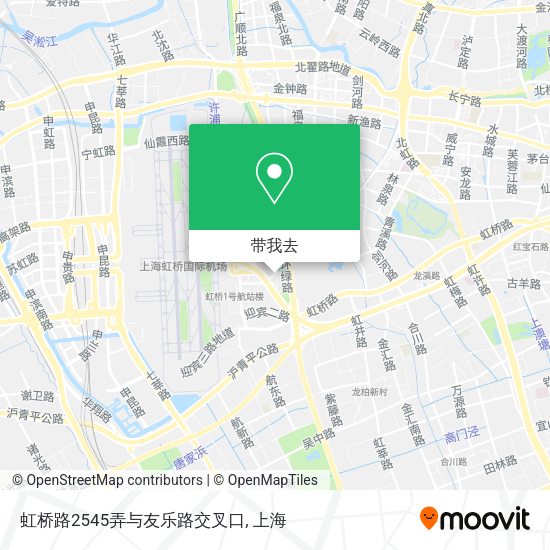 虹桥路2545弄与友乐路交叉口地图