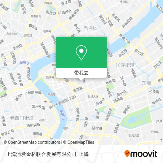上海浦发金桥联合发展有限公司地图