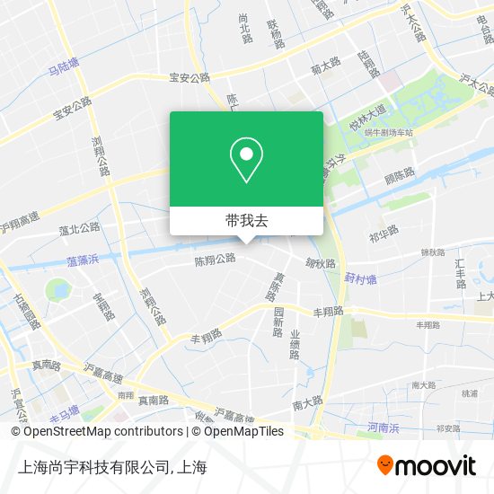 上海尚宇科技有限公司地图