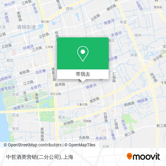中哲酒类营销(二分公司)地图