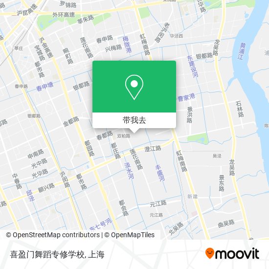 喜盈门舞蹈专修学校地图