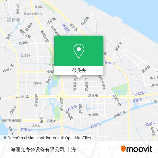 上海理光办公设备有限公司地图