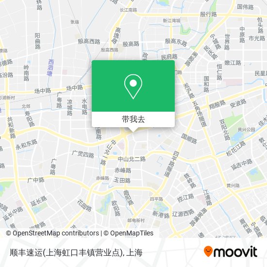 顺丰速运(上海虹口丰镇营业点)地图