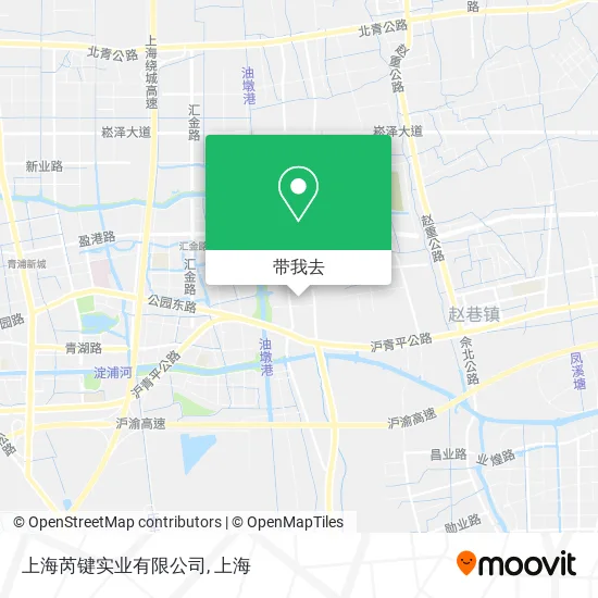 上海芮键实业有限公司地图