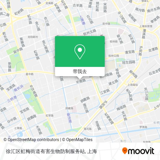 徐汇区虹梅街道有害生物防制服务站地图