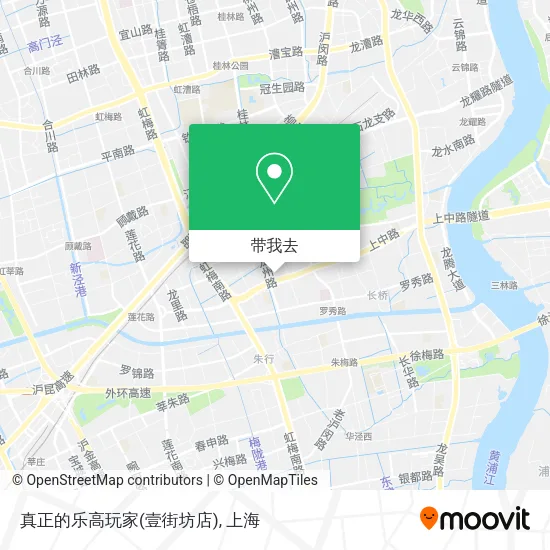 真正的乐高玩家(壹街坊店)地图