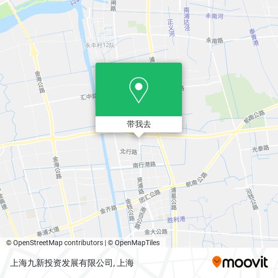 上海九新投资发展有限公司地图