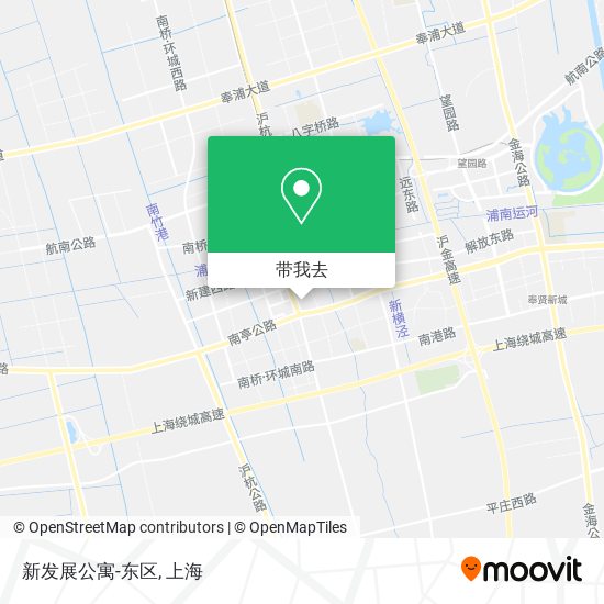 新发展公寓-东区地图