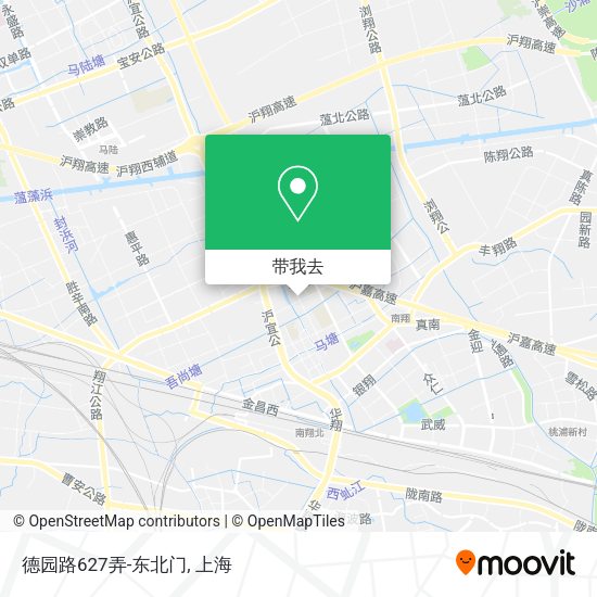 德园路627弄-东北门地图