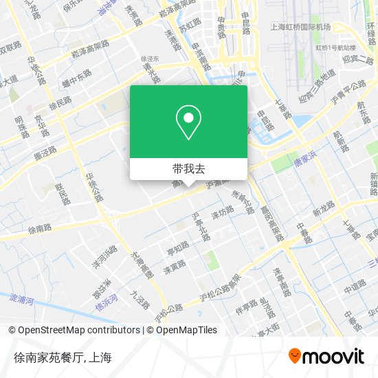 徐南家苑餐厅地图
