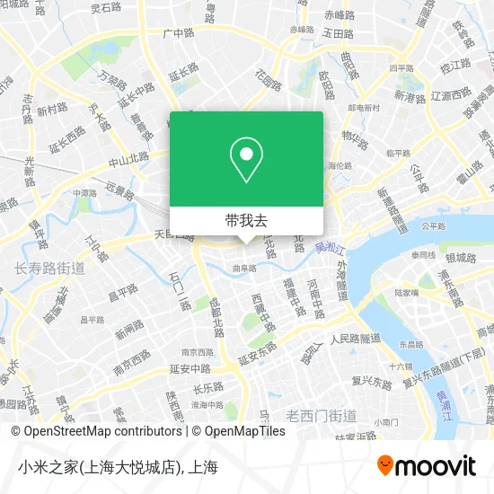 小米之家(上海大悦城店)地图