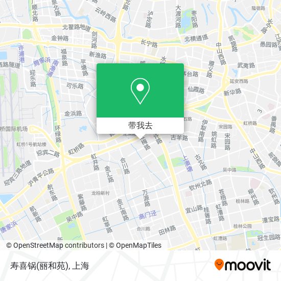 寿喜锅(丽和苑)地图