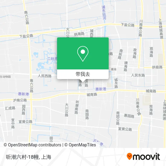 听潮六村-18幢地图
