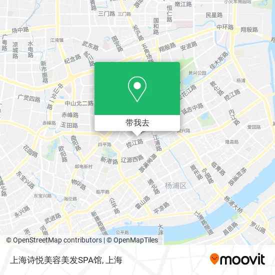 上海诗悦美容美发SPA馆地图