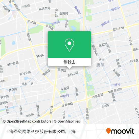 上海圣剑网络科技股份有限公司地图