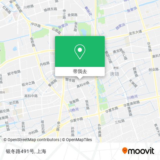 银冬路491号地图