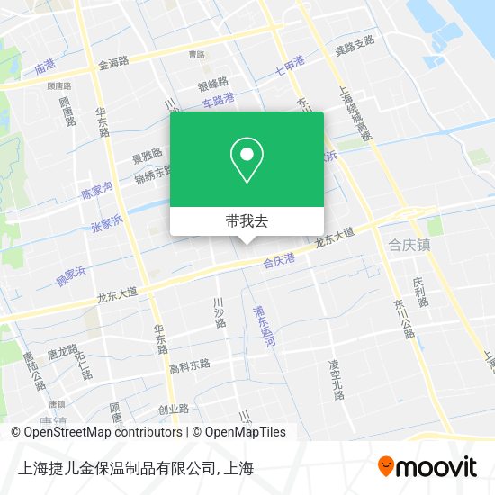 上海捷儿金保温制品有限公司地图