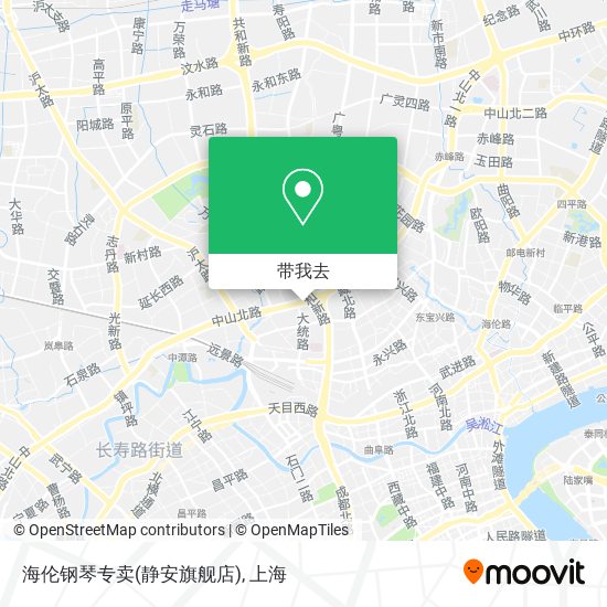 海伦钢琴专卖(静安旗舰店)地图