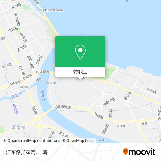 江东路吴家湾地图