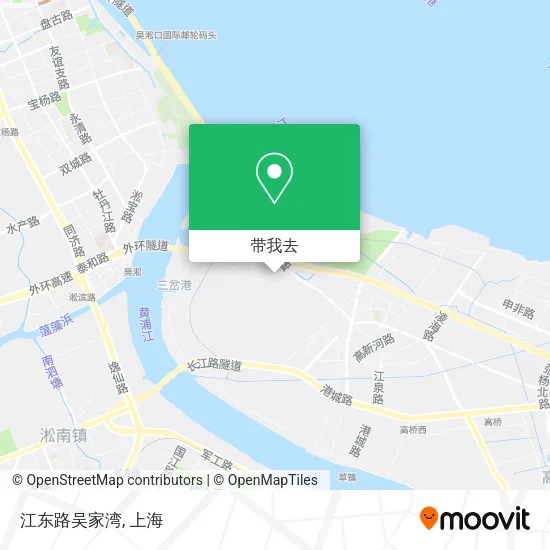 江东路吴家湾地图
