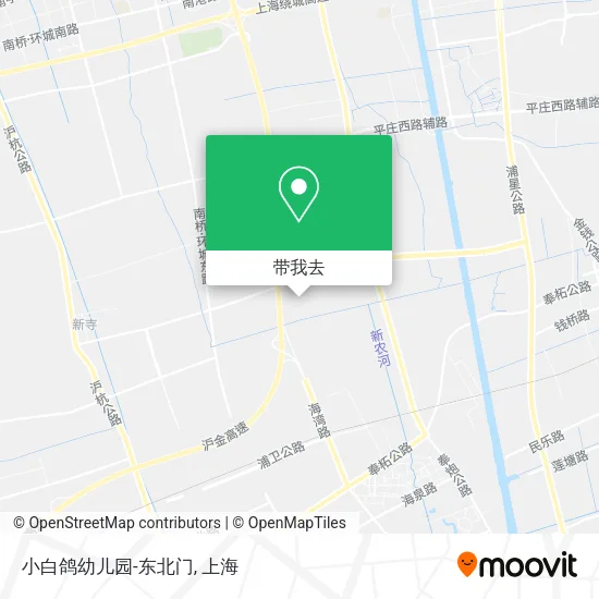 小白鸽幼儿园-东北门地图