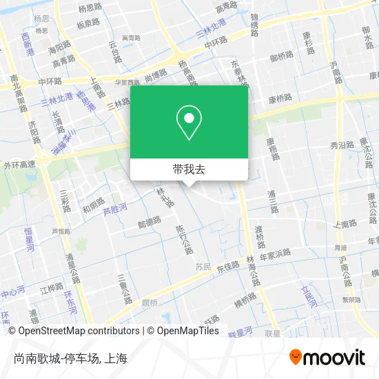 尚南歌城-停车场地图